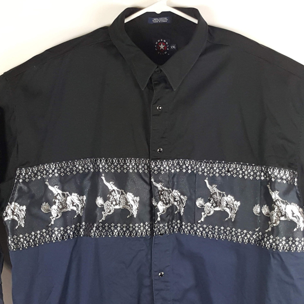 Panhandle Slim Mens 2XL Cotton Shirt Long Sleeve